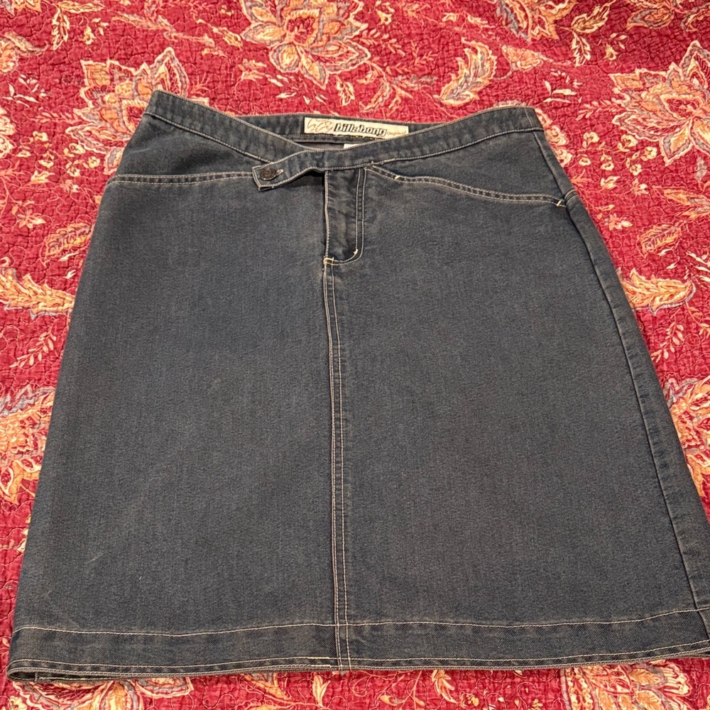 Billabong Women's Denim Skirt - Classic Blue